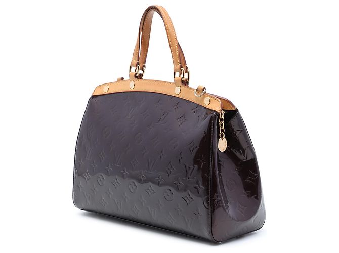 Louis Vuitton Purple Monogram Vernis Brea MM Porpora - vista 2
