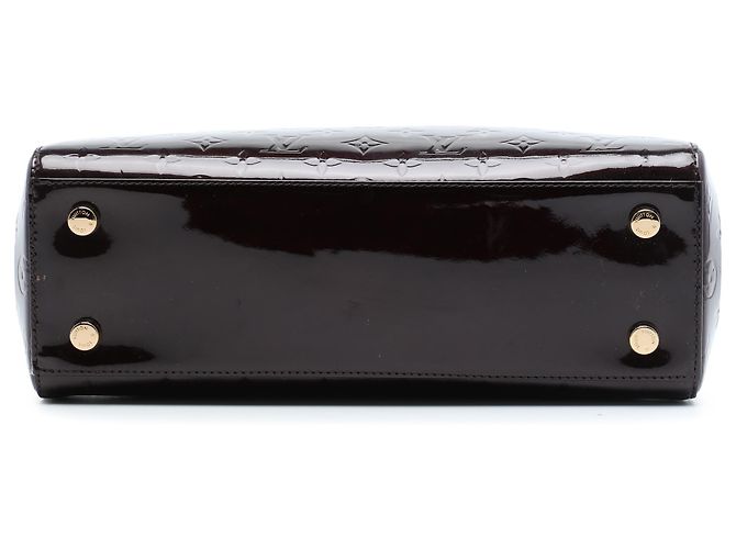 Louis Vuitton Purple Monogram Vernis Brea MM Porpora - vista 3