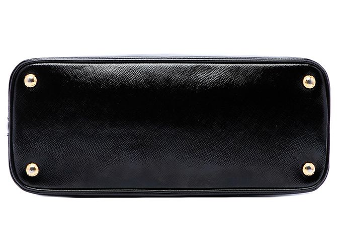 Bolso Prada Promenade Medium de Saffiano Vernice Negro - vista 3