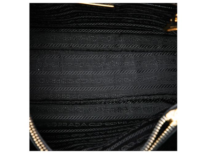 Bolso Prada Promenade Medium de Saffiano Vernice Negro - vista 4