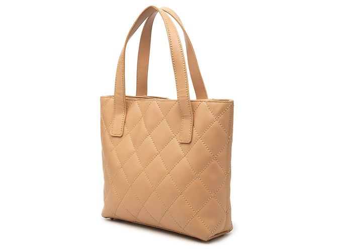 Chanel Beige Small CC Calfskin Wild Stitch Tote - vista 2