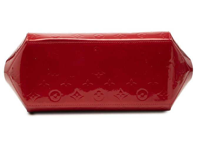 Louis Vuitton Red Monogram Vernis Sherwood PM Roja - vista 3