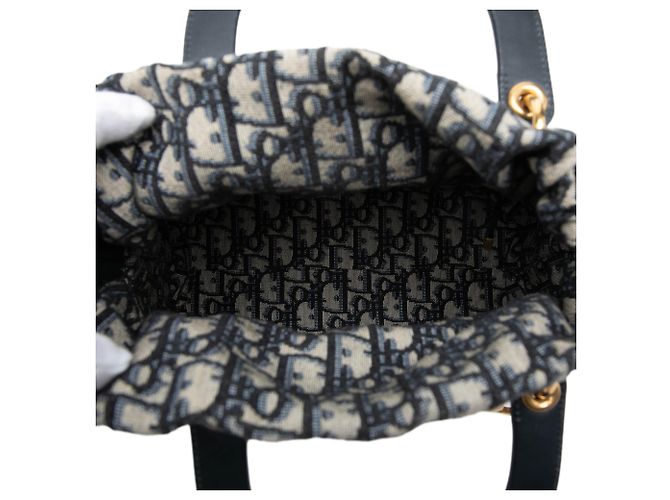 Dior Brown Medium Wicker Oblique Lady Dior Marrom Castanho claro - vista 4
