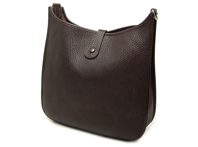 Hermès Brown Clemence Evelyne I GM Braun Dunkelbraun - Ansicht 2