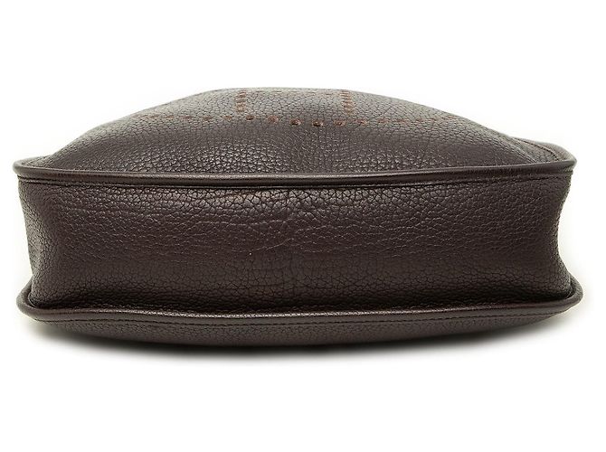 Hermès Brown Clemence Evelyne I GM Braun Dunkelbraun - Ansicht 3