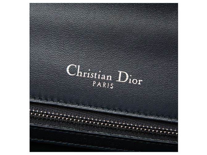 Dior Diorama Crossbody-Tasche aus Lackleder Silver Microcannage Silber - Ansicht 5