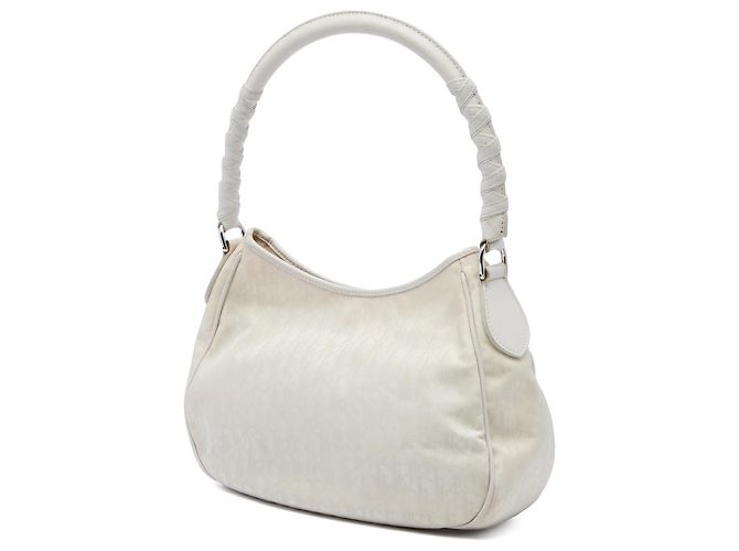 Dior Brown Diorissimo Trotter Canvas Lovely Charm Schultertasche Braun Beige - Ansicht 2