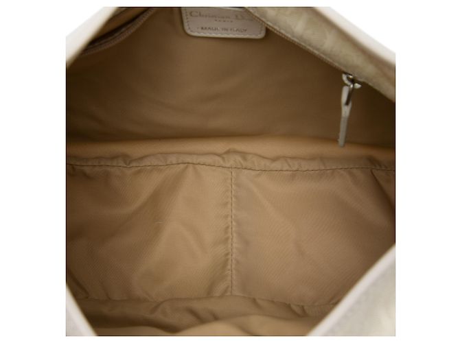 Dior Brown Diorissimo Trotter Canvas Lovely Charm Schultertasche Braun Beige - Ansicht 4