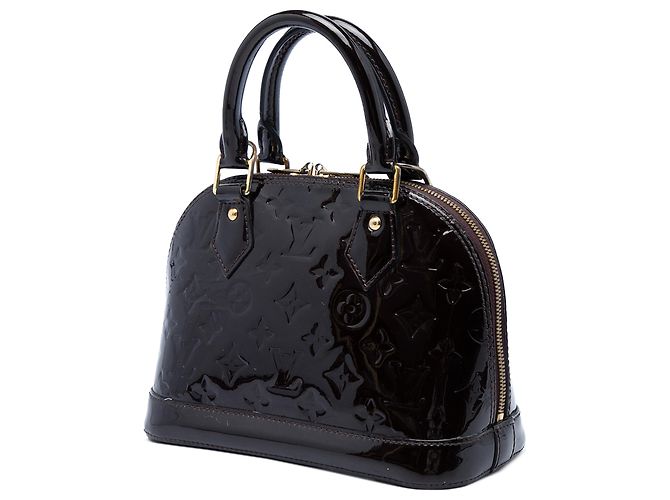 Louis Vuitton Purple Monogram Vernis Alma BB Lila - Ansicht 2