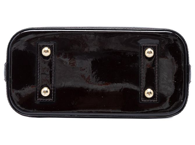 Louis Vuitton Purple Monogram Vernis Alma BB Lila - Ansicht 3