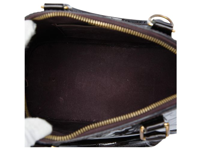 Louis Vuitton Purple Monogram Vernis Alma BB Lila - Ansicht 4