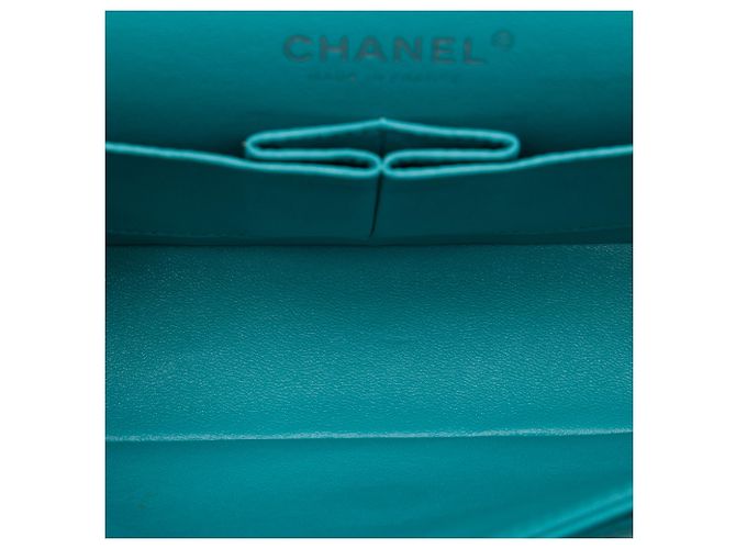 Chanel Blue Medium Classic Lambskin Double Flap - view 4
