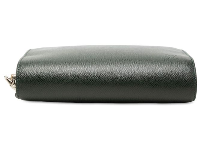 Louis Vuitton Pochette Baikal aus grünem Taiga-Leder Dunkelgrün - Ansicht 3