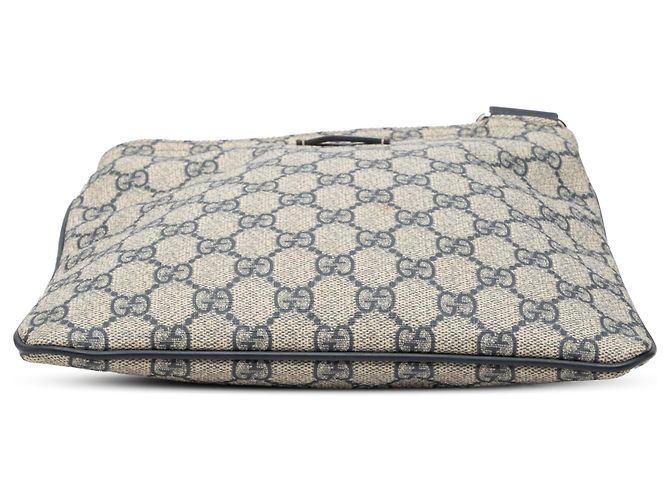 Bolsa Tiracolo Gucci Beige GG Supreme Bege - vista 3