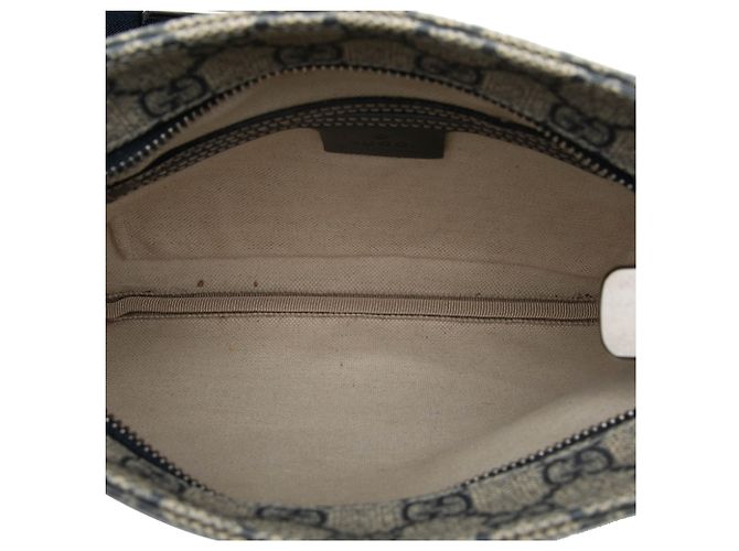 Bolsa Tiracolo Gucci Beige GG Supreme Bege - vista 4