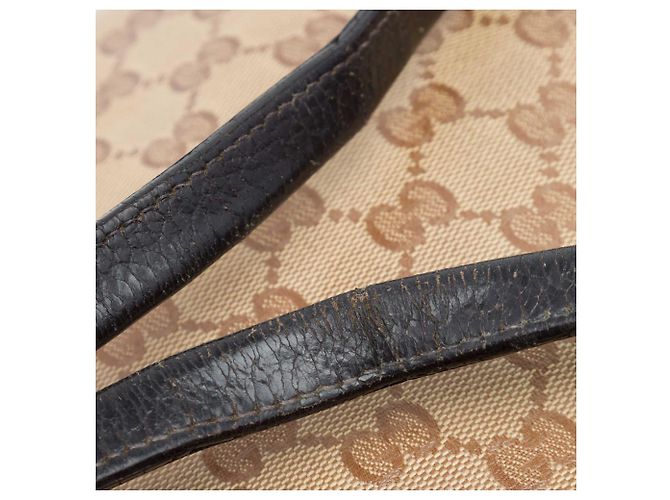 Gucci Beige GG Crystal Web Princy Tote - Ansicht 6