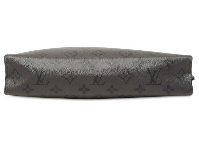 Louis Vuitton Gray Monogram Eclipse Reverse Pochette Voyage MM Brown - view 3