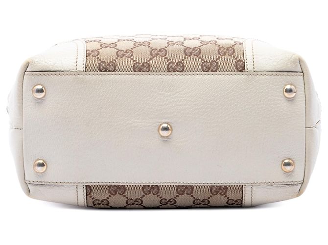 Gucci Princy Tote aus beigem GG Canvas - Ansicht 3
