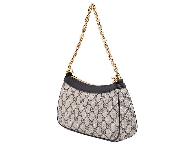 Borsa Satchel Gucci Ophidia Small GG Supreme Web Beige - vista 2
