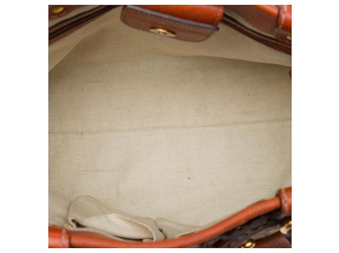 Gucci Running Tote aus beige GG Canvas - Ansicht 4