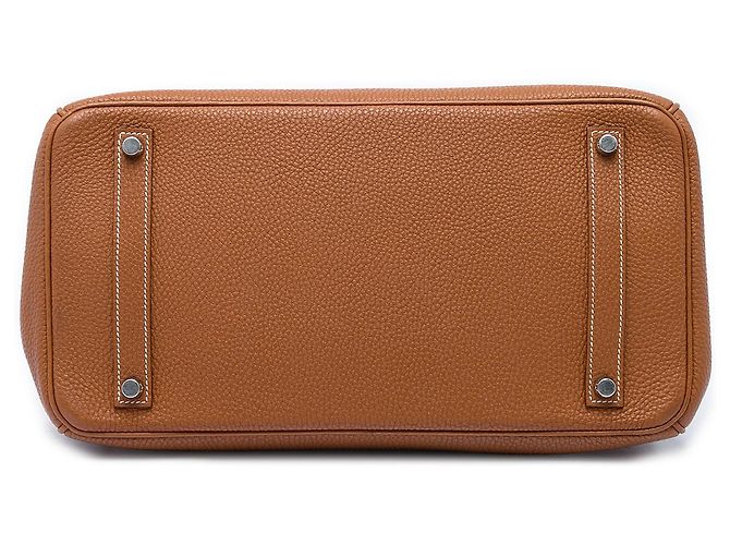Hermès Brown Togo Birkin Retourne 35 Castaño - vista 3