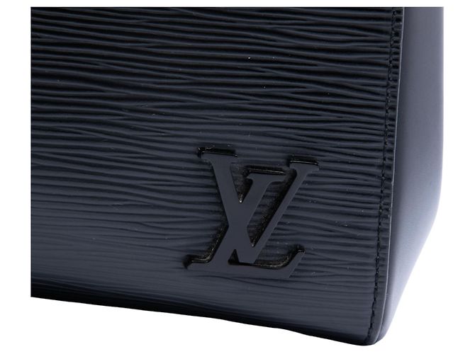 Louis Vuitton Black Epi Cluny MM Negro - vista 5