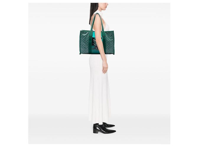 Goyard Green Goyardine Vilette MM Verde - vista 6