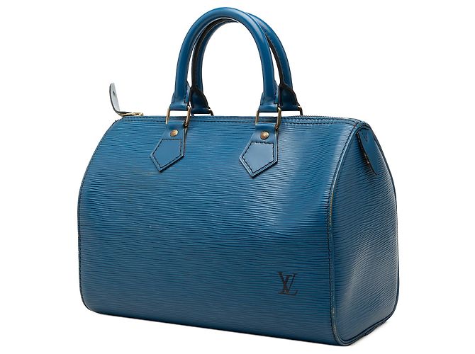 Louis Vuitton Blue Epi Speedy 25 Blau - Ansicht 2