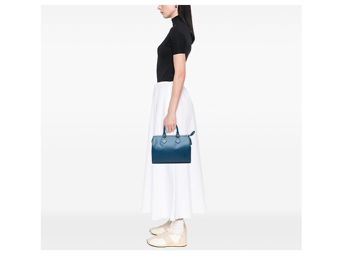 Louis Vuitton Blue Epi Speedy 25 Blau - Ansicht 6