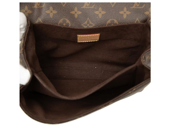 Louis Vuitton Brown Monogram Pochette Metis Marrom - vista 4