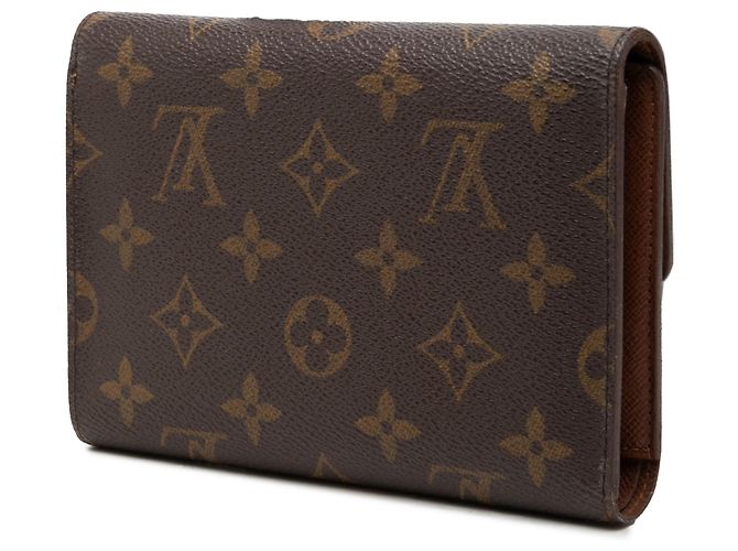 Portefeuille Louis Vuitton Brown Monogram Porte Tresor Etui Papiers Marron - vue 2