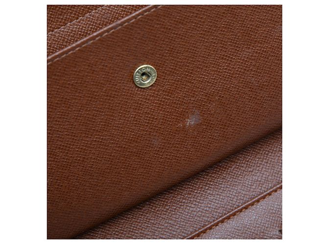 Portefeuille Louis Vuitton Brown Monogram Porte Tresor Etui Papiers Marron - vue 7