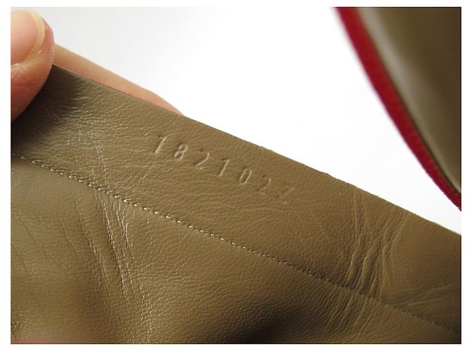 Hermès BOTINES HERMES SAINT GERMAIN HEBILLA KELLY H182102Z 38 EN CUERO ROJO BOOTS - vista 11