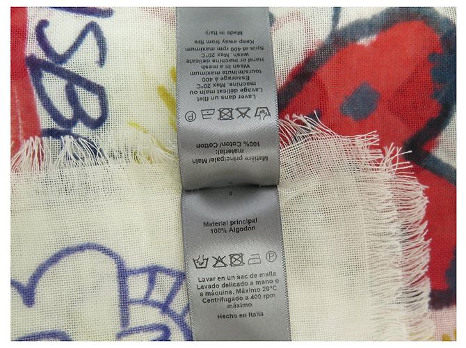 NUOVA SCARPA LUNGA ZADIG & VOLTAIRE MAXI DELTA HUMBERTO OWSC00467100 SCARF Multicolore - vista 9