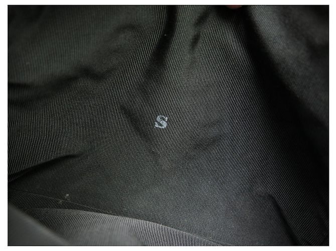 ZAINO VINTAGE CHANEL CHIUSURA TIMELESS LOGO CC PELLE CAVIAR Nero - vista 17