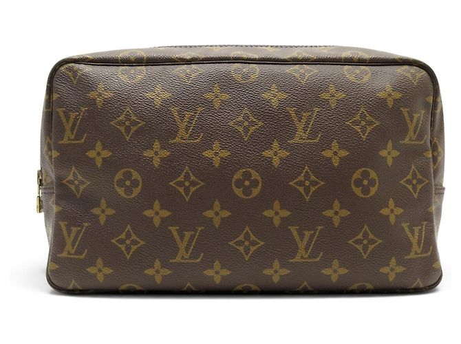 VINTAGE POCHETTE LOUIS VUITTON TROUSSE TOILETTE 28 GM M43383 MONOGRAM POUCH Marrone - vista 2