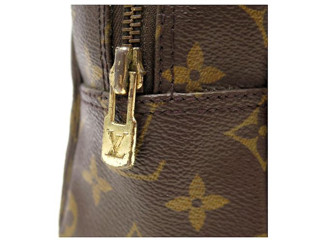 VINTAGE POCHETTE LOUIS VUITTON TROUSSE TOILETTE 28 GM M43383 MONOGRAM POUCH Marrone - vista 5