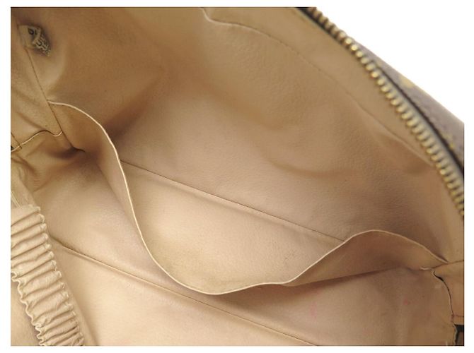 VINTAGE POCHETTE LOUIS VUITTON TROUSSE TOILETTE 28 GM M43383 MONOGRAM POUCH Marrone - vista 8