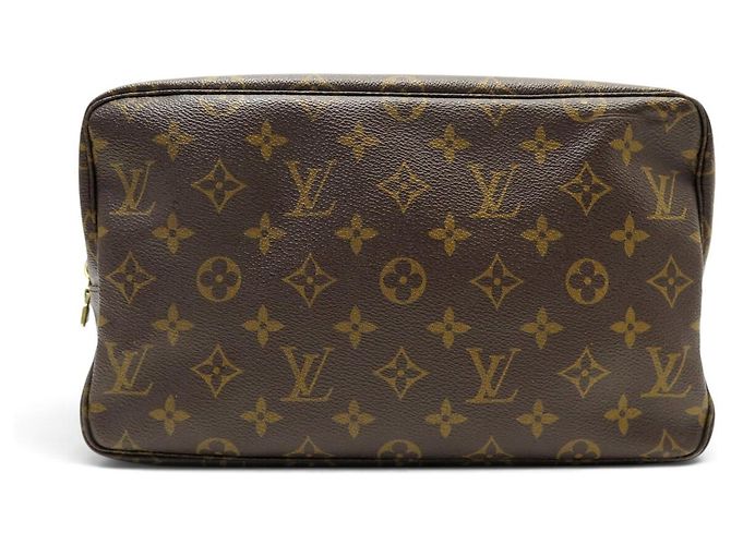 POCHETTE LOUIS VUITTON TROUSSE TOILETTE 28 GM M43383 TOILE MONOGRAM CLUTCH Marrone - vista 2