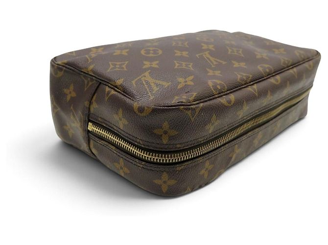 POCHETTE LOUIS VUITTON TROUSSE TOILETTE 28 GM M43383 TOILE MONOGRAM CLUTCH Marrone - vista 4