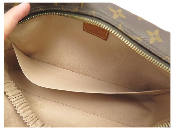 POCHETTE LOUIS VUITTON TROUSSE TOILETTE 28 GM M43383 TOILE MONOGRAM CLUTCH Marrone - vista 9