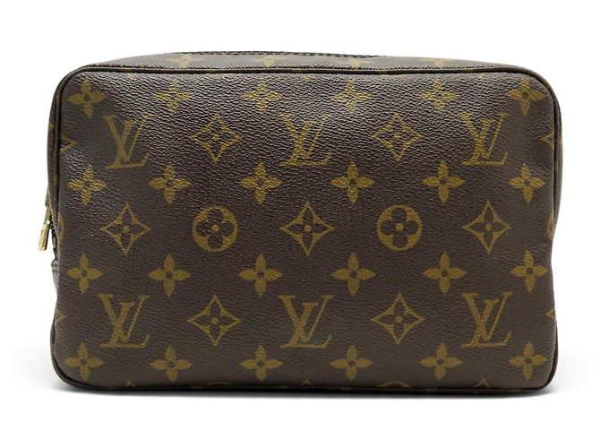 VINTAGE POCHETTE LOUIS VUITTON TROUSSE TOILETTE 23 M47524 MONOGRAM CLUTCH Marrone - vista 2
