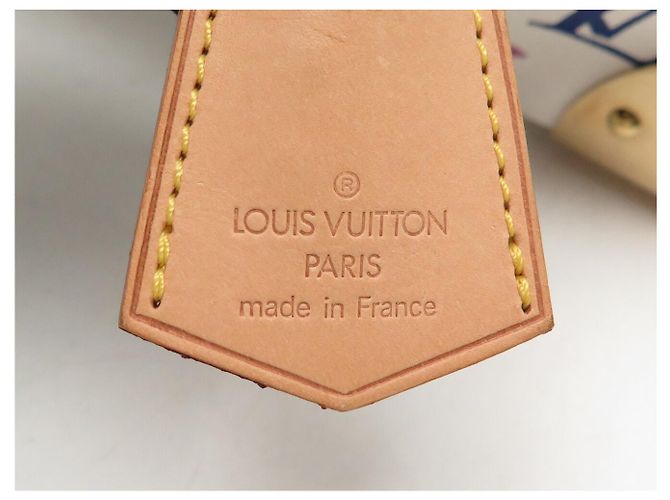 LOUIS VUITTON SPEEDY 30 M92643 HANDTASCHE TOILE MONOGRAM MURAKAMI 2007 Weiß - Ansicht 11