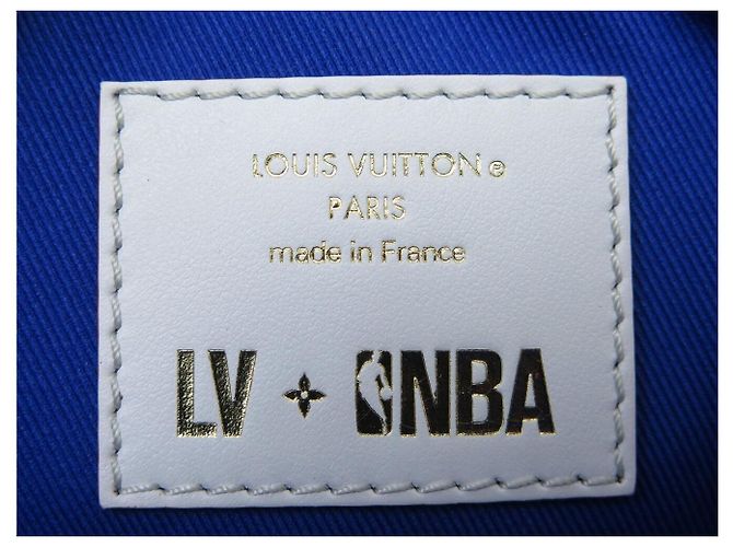NEUE LOUIS VUITTON X NBA NILE MESSENGER MONOGRAM ANTARCTICA M45583 TASCHE Grau - Ansicht 12