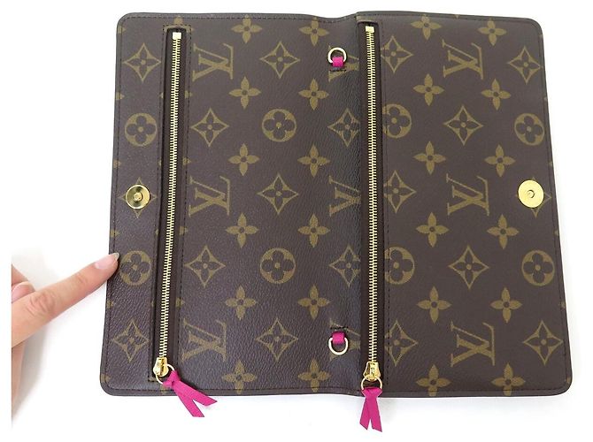NUOVO LOUIS VUITTON POCHETTE WEEKEND MONOGRAM SKIING BEAR M63857 NATALE 2018 BORSA Marrone - vista 5