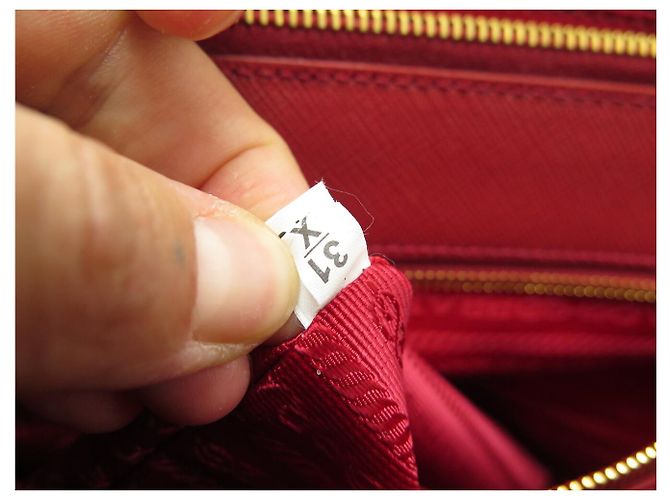 NUOVA BORSA A MANO PRADA GALLERIA GM BN2274 PELLE SAFFIANO ROSSA TRACOLLA Rosso - vista 14