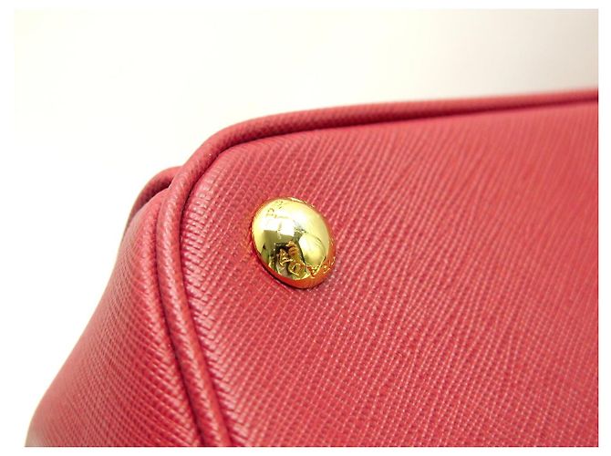 NUOVA BORSA A MANO PRADA GALLERIA GM BN2274 PELLE SAFFIANO ROSSA TRACOLLA Rosso - vista 4