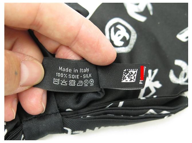 NUEVO ACCESORIO PARA EL CABELLO CHOUCHOU CHANEL LOGO CC AA9265 Negro - vista 6