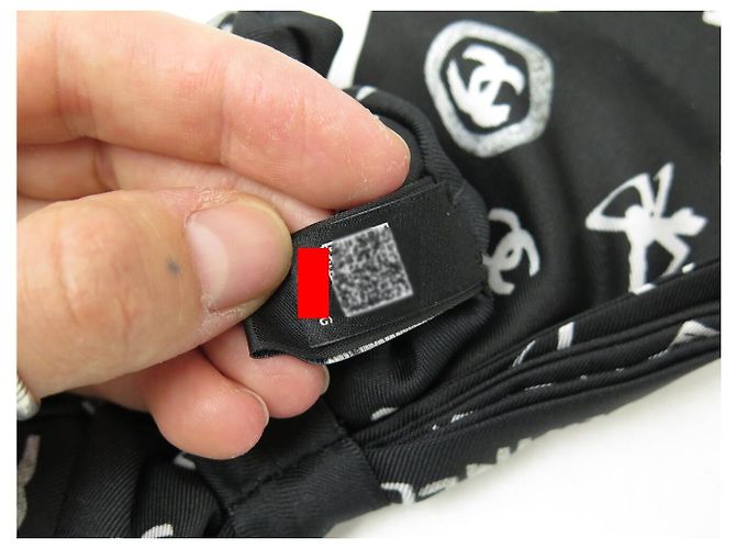 NUEVO ACCESORIO PARA EL CABELLO CHOUCHOU CHANEL LOGO CC AA9265 Negro - vista 7