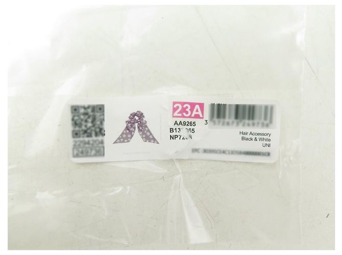 NUEVO ACCESORIO PARA EL CABELLO CHOUCHOU CHANEL LOGO CC AA9265 Negro - vista 9